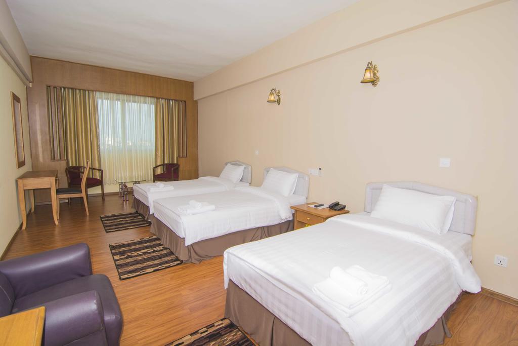 Asia Plaza Hotel Yangon Rom bilde