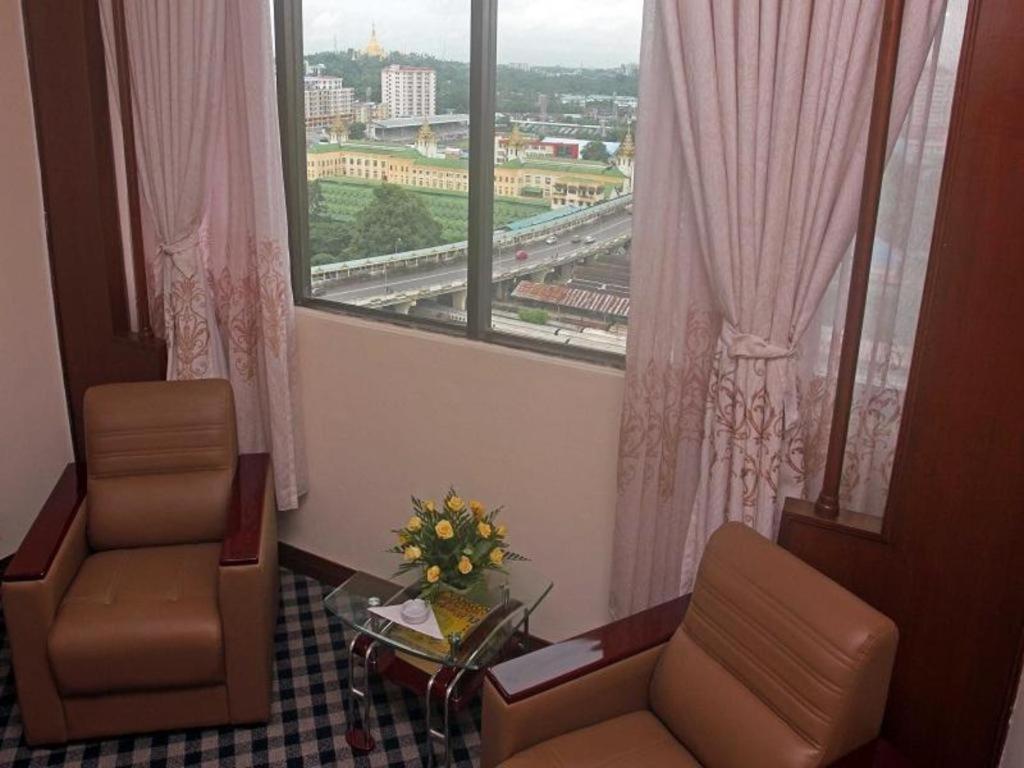 Asia Plaza Hotel Yangon Eksteriør bilde