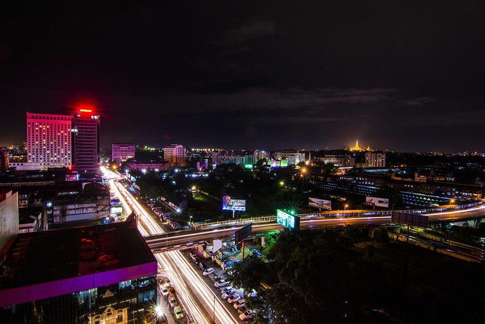 Asia Plaza Hotel Yangon Eksteriør bilde