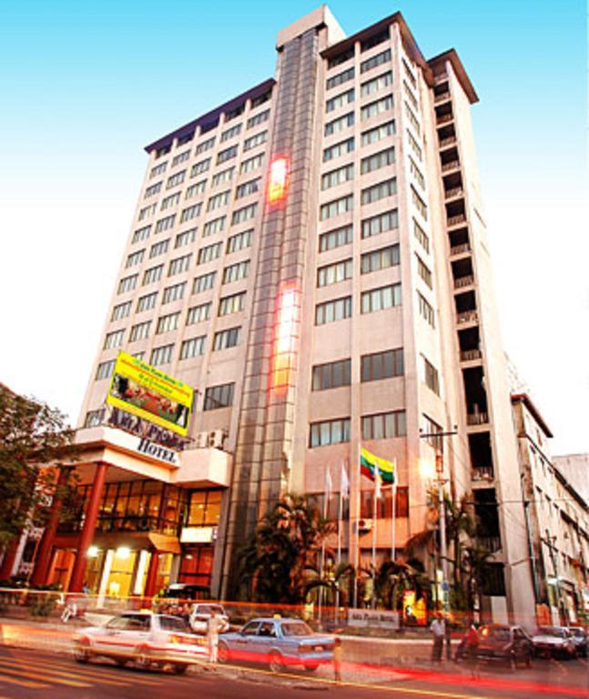 Asia Plaza Hotel Yangon Eksteriør bilde