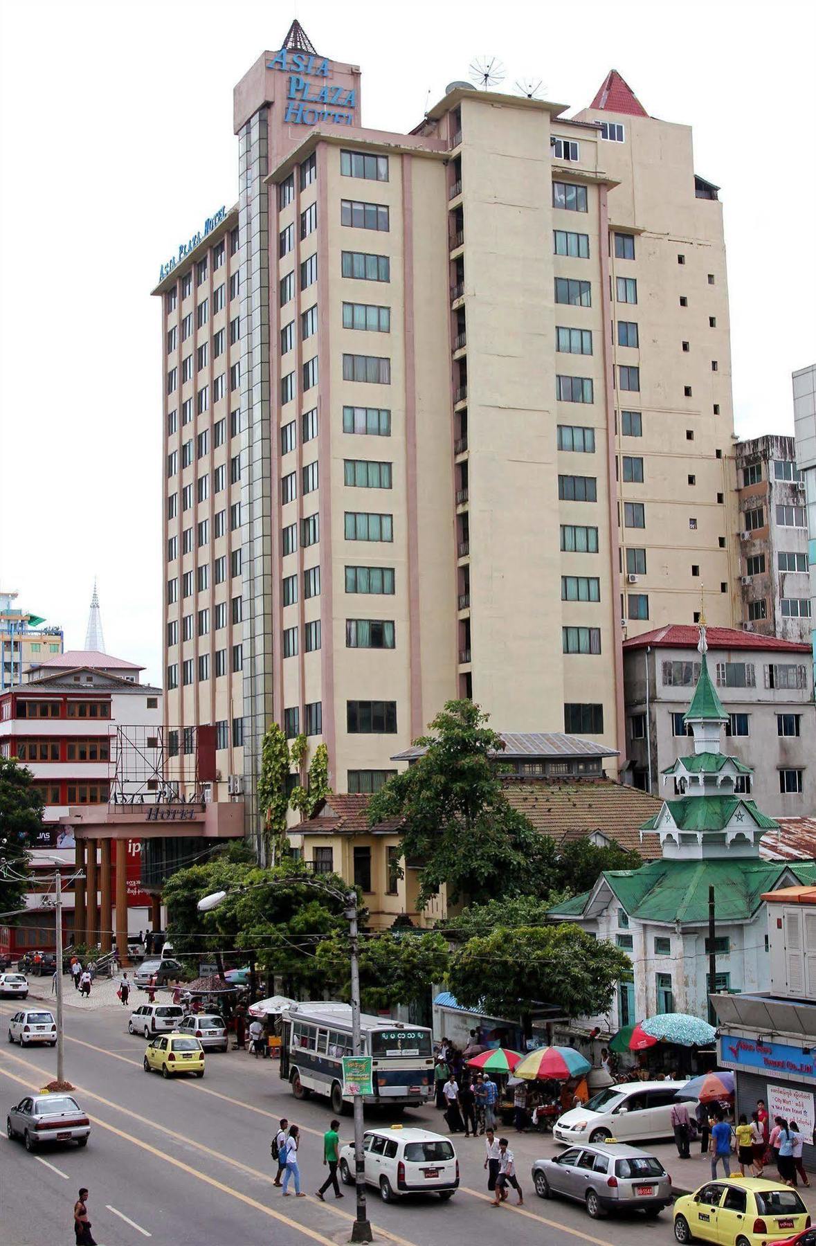 Asia Plaza Hotel Yangon Eksteriør bilde